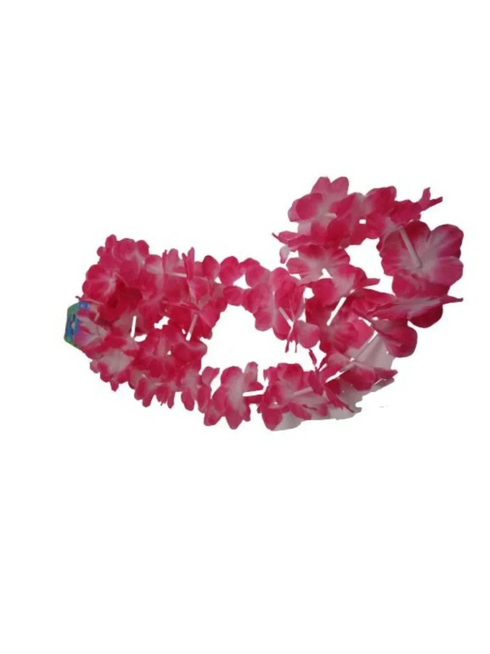 Hawaiian 2 Leis 2 Headbands 2 wristbands Pink Green Lua Coastal Tropical Tiki